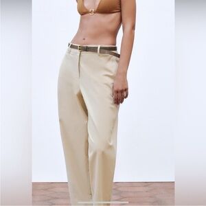 Zara Tan Women's Trousers